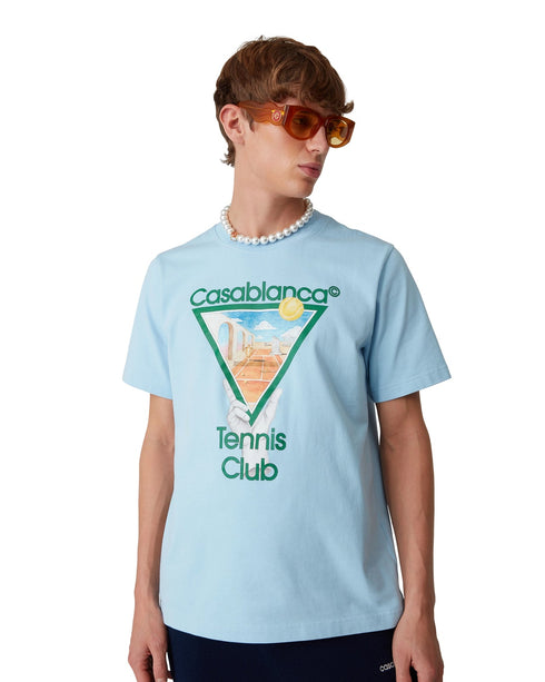 CASABLANCA Metaphysocal Tennis Icon Print Unisex Apparel
